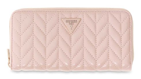 GUESS Cheryl SLG Zip Around Wallet L Light Rose