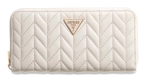 GUESS Cheryl SLG Zip Around Wallet L Stone GUESS Cheryl SLG Zip Around Wallet L Stone