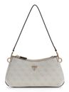 GUESS Noelle II Tri Compartment Shoulder Crossbody Bag Bone Logo