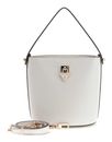 GUESS Patsie Top Handle Bucket Cream White