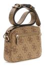 GUESS Meridian II Camera Bag Latte Logo
