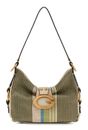 GUESS Camden Mini Shoulder Bag Olive Multi