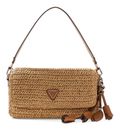 GUESS Ofelia Flap Shoulder Bag Natural / Cognac GUESS Ofelia Flap Shoulder Bag Natural / Cognac