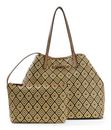 GUESS Sophia 2 In 1 Tote L Lemon