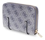 GUESS Leona Logo SLG Zip Around Wallet M Slate Logo