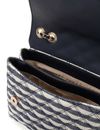 GUESS Giully II 2 Compartment Convertible Flap Navy Multi