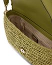 GUESS Ofelia Flap Shoulder Bag Olive GUESS Ofelia Flap Shoulder Bag Olive