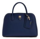 GUESS Patsie Two Compartment Satchel Navy
