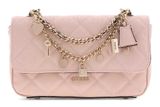 GUESS Libby Flap Crossbody Bag Light Rose