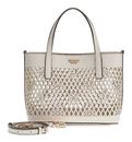 GUESS Letty 2 In 1 Mini Tote Cream White