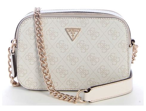 GUESS Noelle II Crossbody Camera Bag Bone Logo