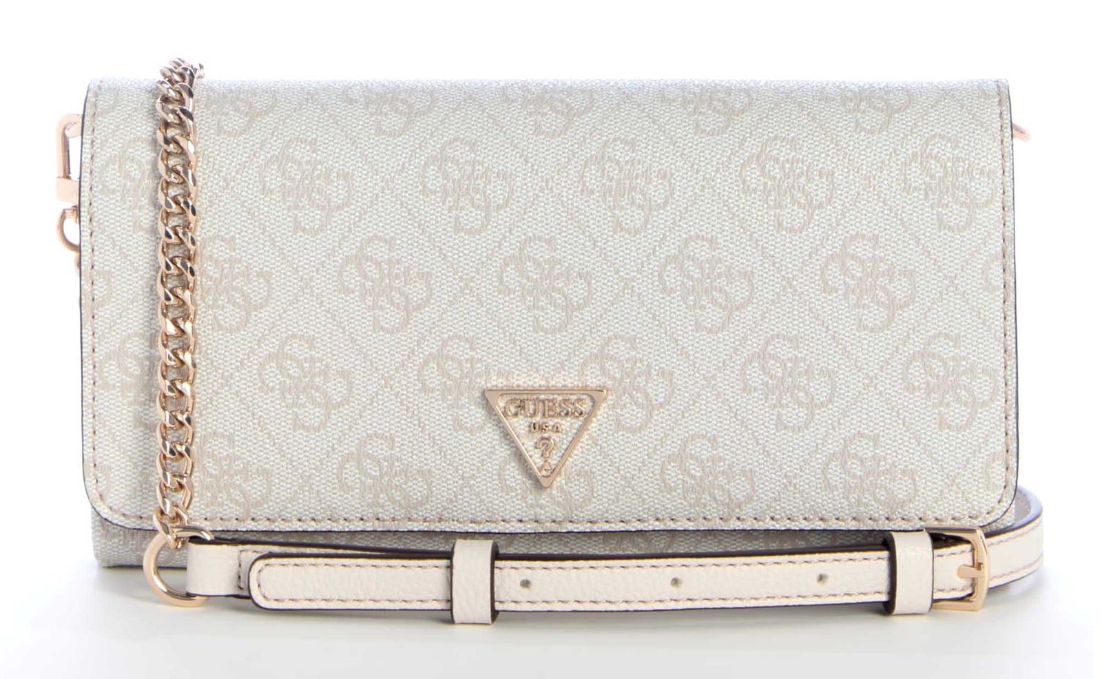 GUESS Noelle II Xbody Flap Organizer Bone Logo GUESS Noelle II Xbody Flap Organizer Bone Logo