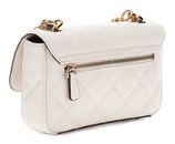 GUESS Libby Flap Crossbody Bag Cream White GUESS Libby Flap Crossbody Bag Cream White