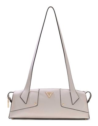 GUESS Darcy Shoulder Satchel Bag Stone