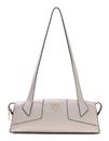 GUESS Darcy Shoulder Satchel Bag Stone