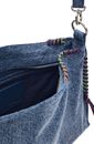 Desigual Torio Denim Shoulder Bag Denim Raw