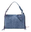 Desigual Torio Denim Shoulder Bag Denim Raw