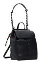 Desigual Half Logo Luena Backpack Black