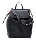 Desigual Half Logo Luena Backpack Black
