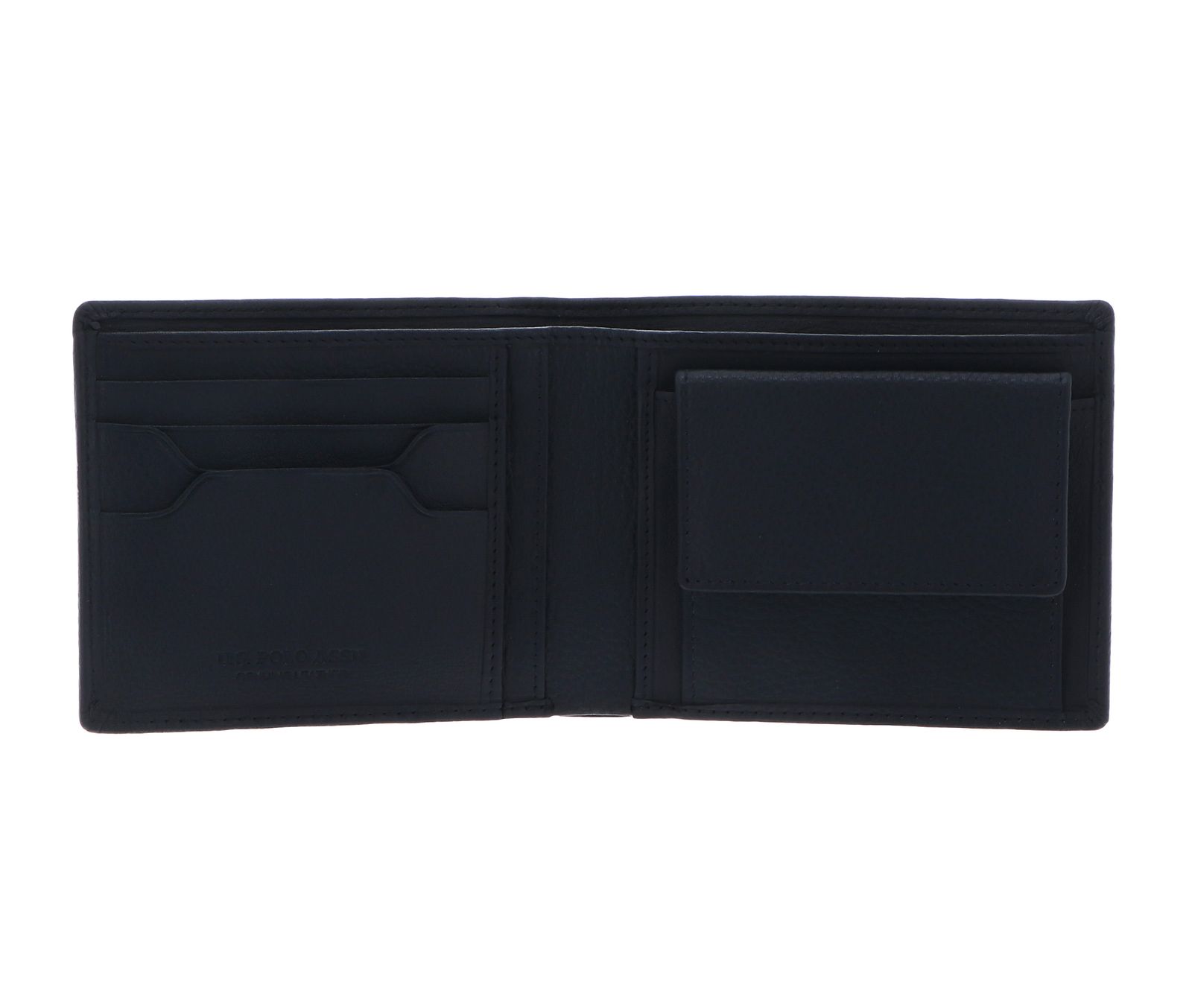 U.S. POLO ASSN. Carrick Horizontal Wallet with Coin Navy U.S. POLO ASSN. Carrick Horizontal Wallet with Coin Navy
