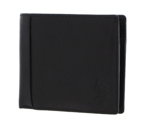 U.S. POLO ASSN. Carrick S. Horizontal Wallet with Coin Brown