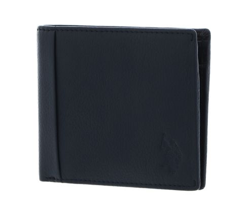 U.S. POLO ASSN. Carrick S. Horizontal Wallet with Coin Navy