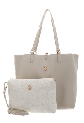 U.S. POLO ASSN. Malibu Shopping Bag L Ivory U.S. POLO ASSN. Malibu Shopping Bag L Ivory