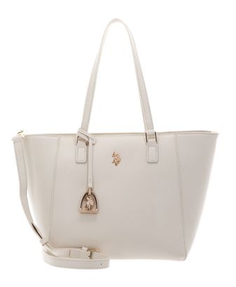 U.S. POLO ASSN. Jones Shopping Bag Cream White