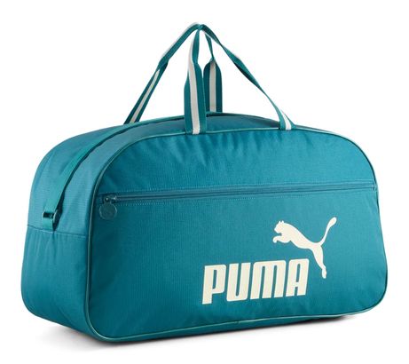 PUMA Campus Sport Grip Bag Emerald Ice - Alpine Snow