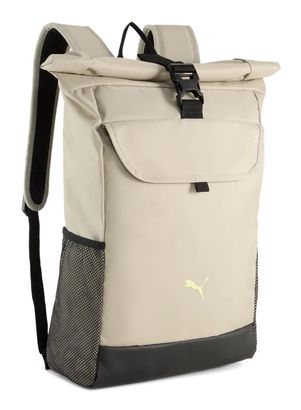 PUMA PumaTech Roll Top Backpack Pebble Gray - Apple Spritz PUMA PumaTech Roll Top Backpack Pebble Gray - Apple Spritz