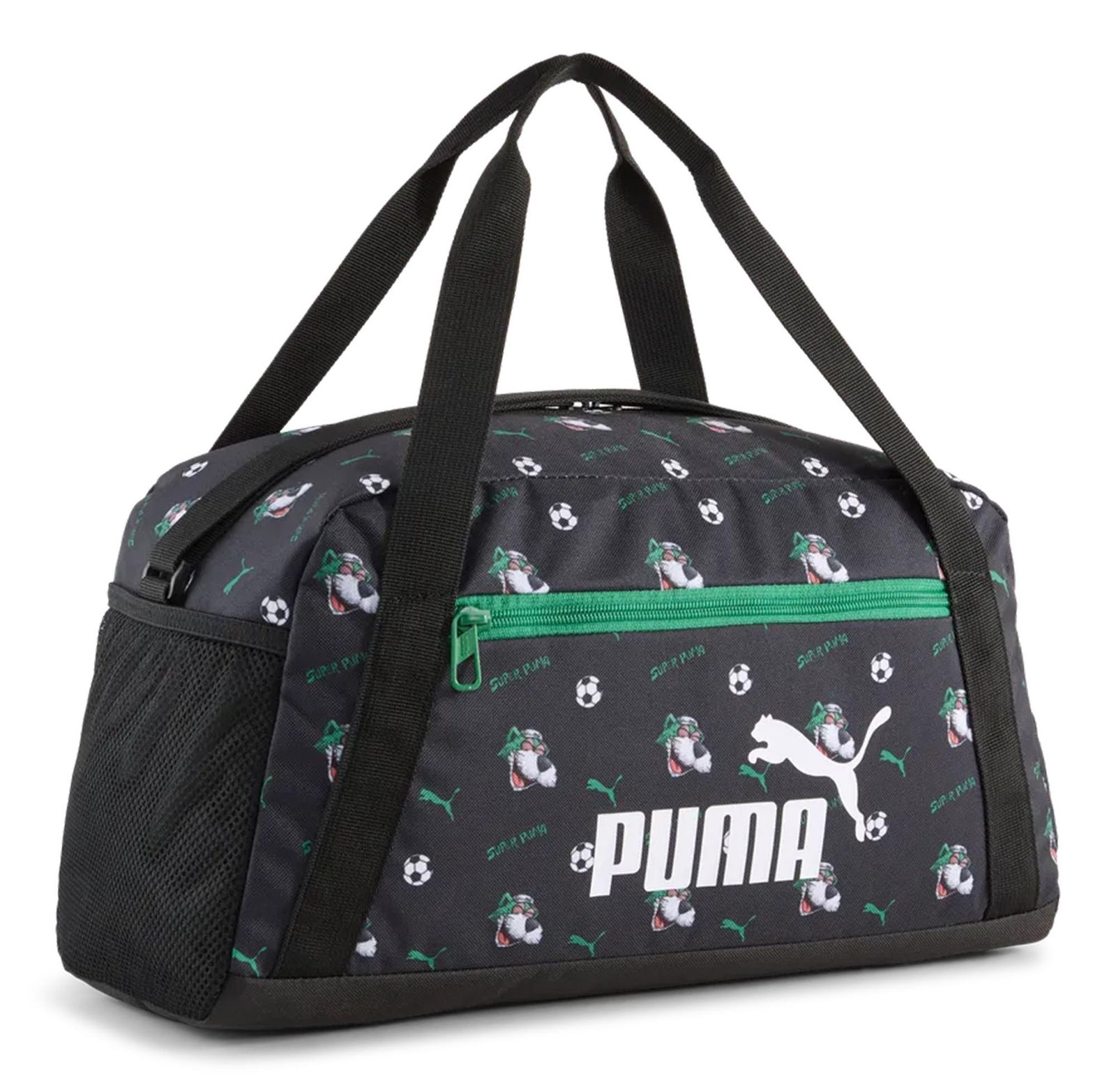 PUMA Phase Super Sports Bag XS Puma Black - Super Puma AOP