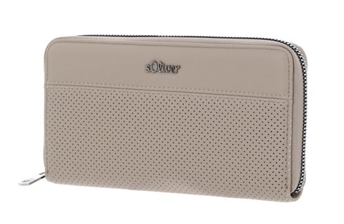 s.Oliver Zip Around Wallet Brown