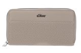 s.Oliver Zip Around Wallet Brown