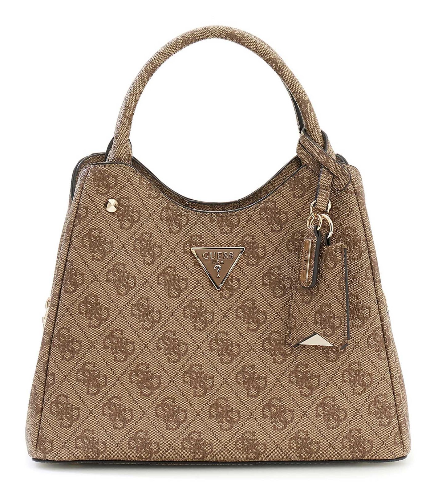 GUESS Meridian II Girlfriend Carryall S Latte Logo