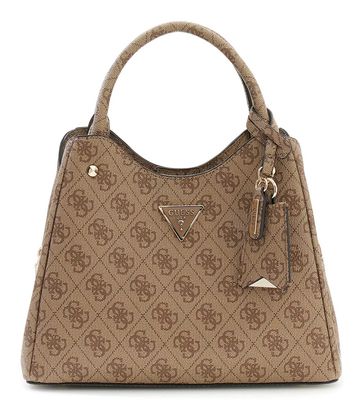 GUESS Meridian II Girlfriend Carryall S Latte Logo