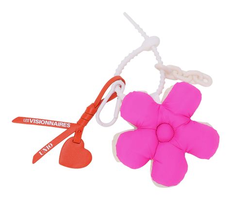 Unio Hamburg x Les Visionnaires Puffy Flower Charm Rose Red