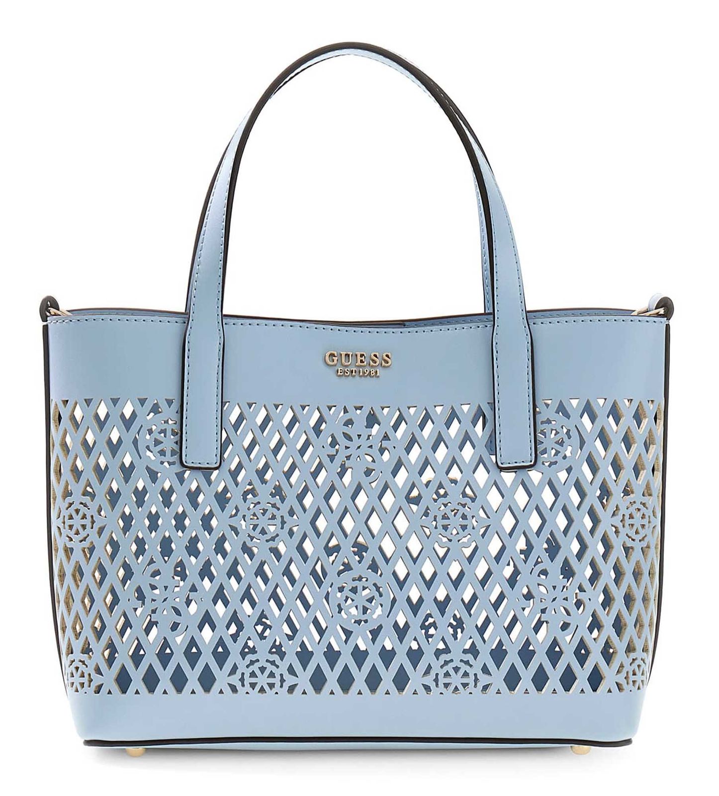 GUESS Letty 2 In 1 Mini Tote Aqua GUESS Letty 2 In 1 Mini Tote Aqua