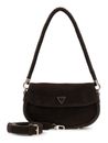 GUESS Danya Flap Shoulder Bag Espresso GUESS Danya Flap Shoulder Bag Espresso