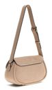 GUESS Danya Flap Shoulder Bag Taupe