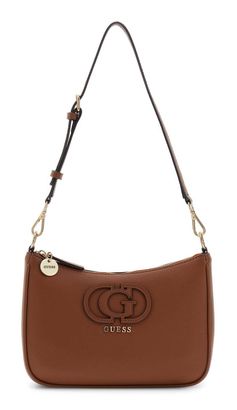 GUESS Isola Shoulder Bag Cognac