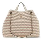 GUESS Giully II 2 In 1 Tote Bag L Taupe Multi