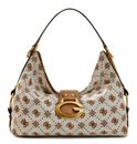 GUESS Camden Shoulder Bag Cognac Logo