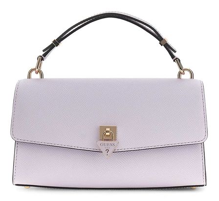 GUESS Patsie Top Handle Flap Bag Lilac