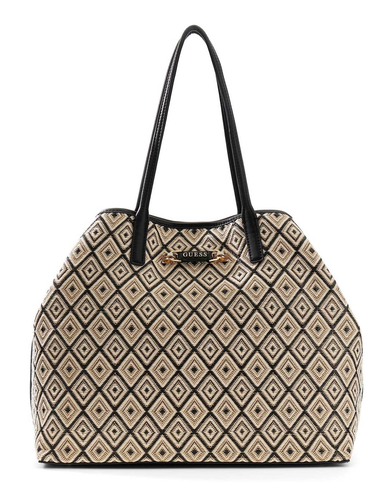 GUESS Sophia 2 In 1 Tote L Black GUESS Sophia 2 In 1 Tote L Black