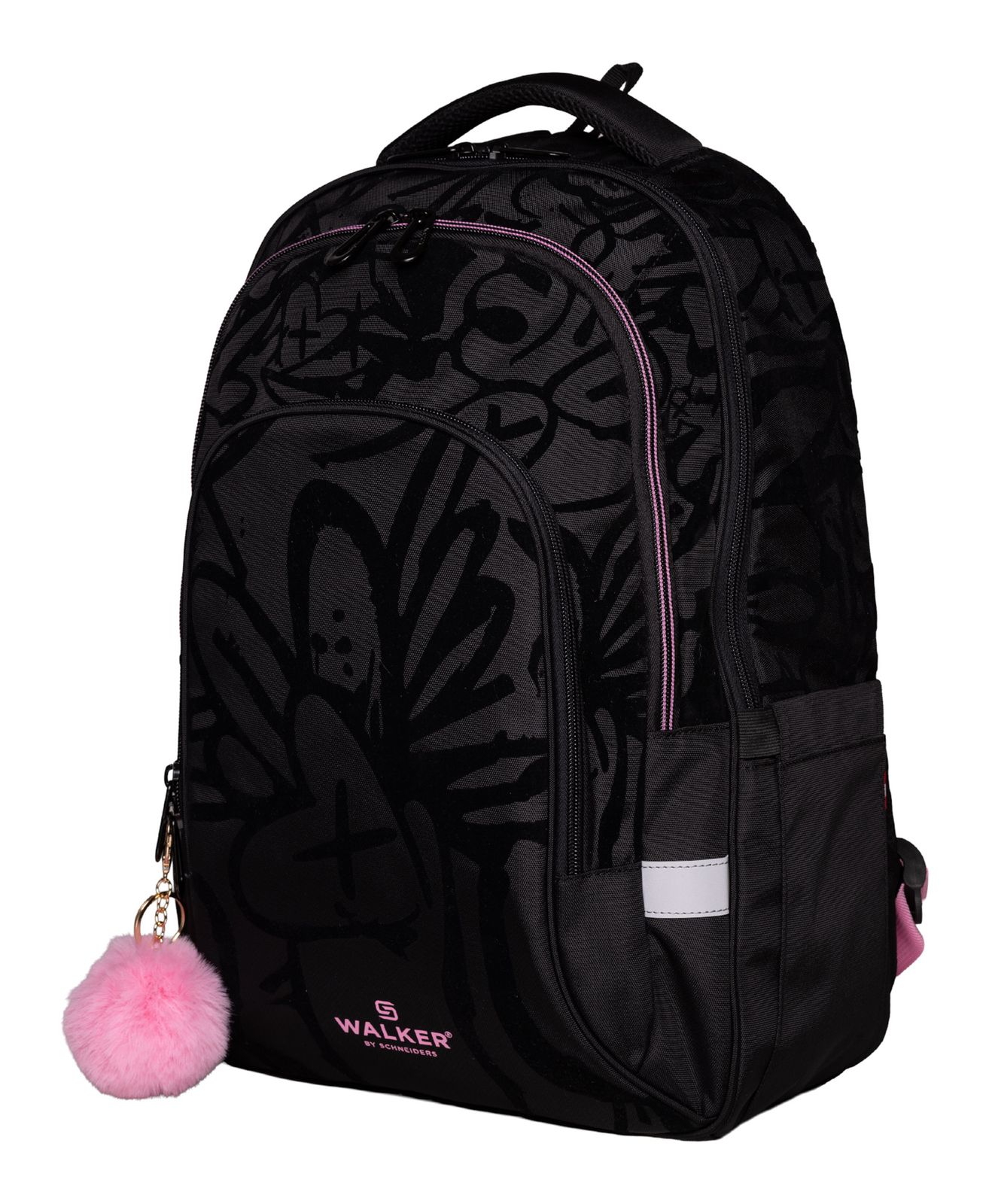 Walker Fame Ace Backpack Black Graffiti Walker Fame Ace Backpack Black Graffiti