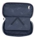 BECKMANN Sport Ovales Pencil Case Navy White BECKMANN Sport Ovales Pencil Case Navy White