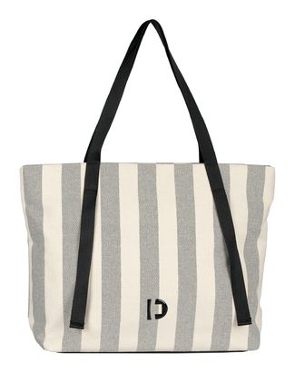 TOM TAILOR Jett Shopper XL Stripes Black