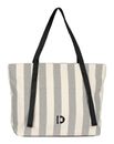 TOM TAILOR Jett Shopper XL Stripes Black