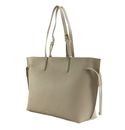 FURLA Ava Tote With Zip L Linen + Urban Gray int.