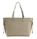 FURLA Ava Tote With Zip L Linen + Urban Gray int.